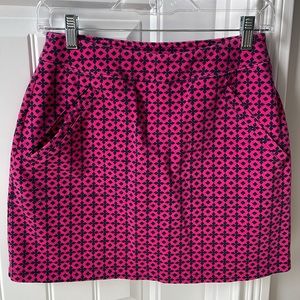 Talbots ‘Hello Saturday’ pink & navy skirt